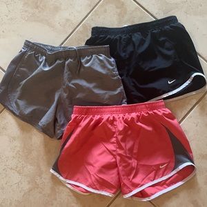 Nike Dri-Fit athletic shorts lot of 3